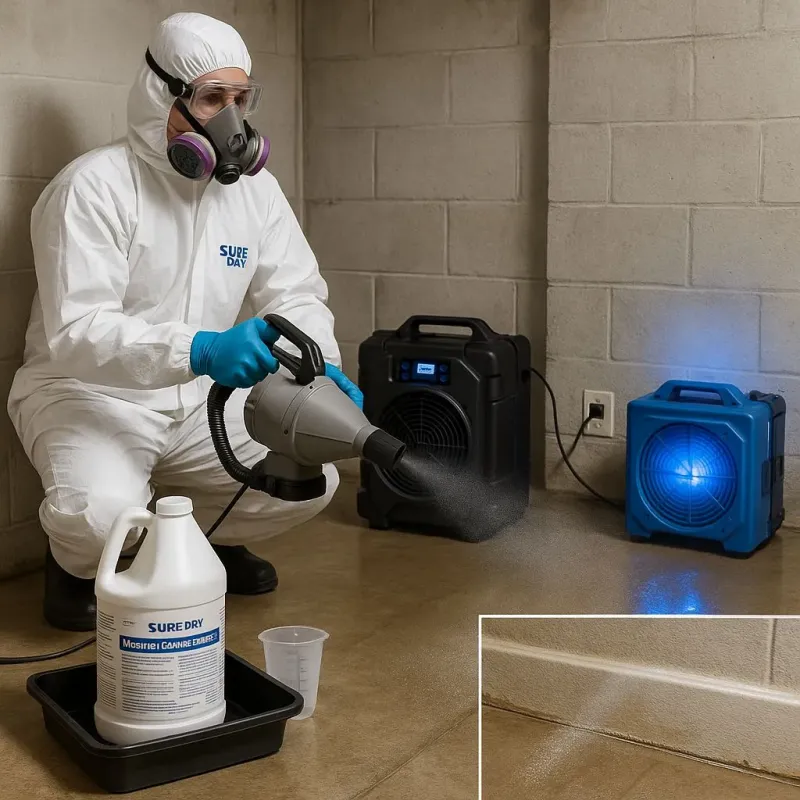 Sanitization and Odor Removal process in Fairdale, KY