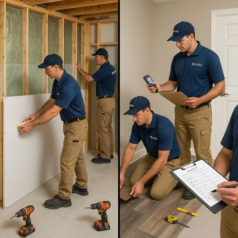 Repairs and Reconstruction process in Fairdale, KY